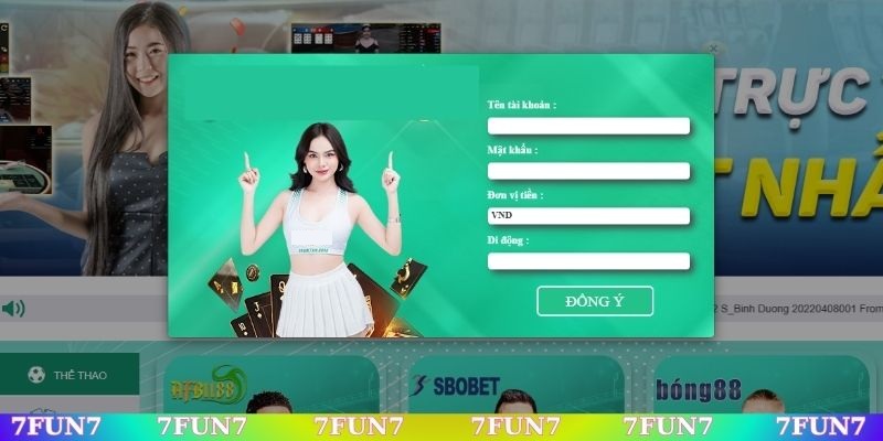 Những thông tin cần điền để đăng ký nhanh nhất